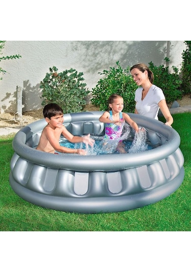 Şişme Havuz Metalik 152 x 43 CM Bestway 51080 Çok Renkli