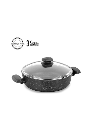 Korkmaz Ornella 26X7 CM Kısa Tencere A1344