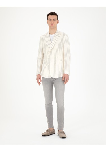 Pierre Cardin Erkek Ekru Ceket 50284938-vr019 Ekru