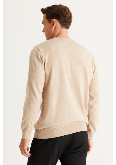 Altinyildiz Classics Erkek Bej Standart Fit Normal Kesim Bisiklet Yaka Triko 4A4923100001BEJXXL Bej Altinyildiz Classics Erkek Bej Standart Fit Normal Kesim Bisiklet Yaka Triko 4A4923100001BEJXXL Bej