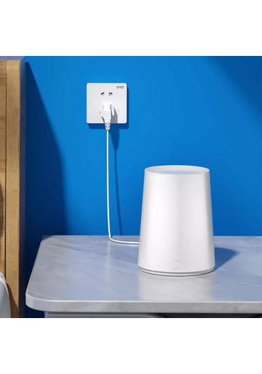 Xiaomi Gosund Akıllı Wi-fi Duvar Soketi Co1-m 2500 W Max Tek Tuşla Anti-dokunmatik Soket Ses Kontrolü Uzaktan Kumanda Zamanlama Anahtarı