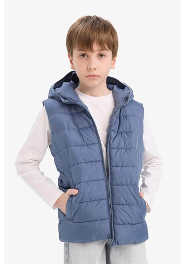 Defacto Mavi Erkek Çocuk Yelek E7497a8/gr171 Mavi