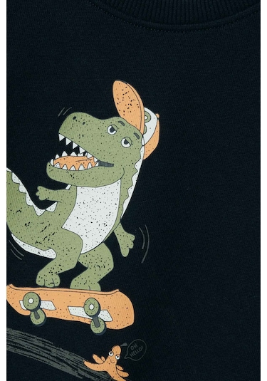 Name It Nmmvıldar Ls Nreg Sweat U Lacivert Erkek Çocuk Sweatshirt Lacivert