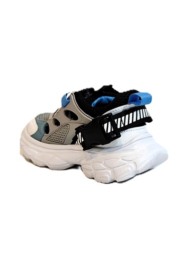 M.p One 3409 Gri Yazlık Erkek Çocuk Spor Ayakkabı Gri