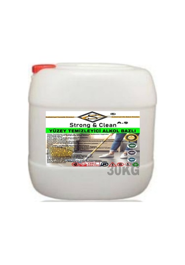 Strong&Clean Yüzey Temizleyici Alkol Bazlı 30 KG
