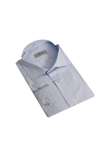 Uki Açık Mavi Comfort Fit Uzun Kol Gömlek Açik Mavi