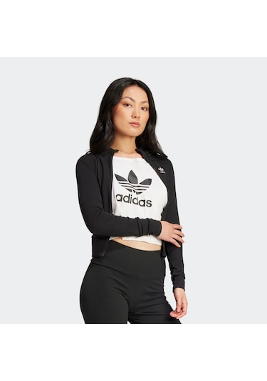 Adidas Essentials Kadın Siyah Ceket Jd5905 Siyah