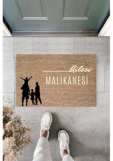 Dijital Baskı Kişiye Özel İç Kapı Dekorasyon Paspas Ps11307