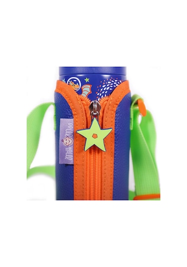 Milk&moo Çelik Çocuk Matarası Ponix 420 Ml Lacivert