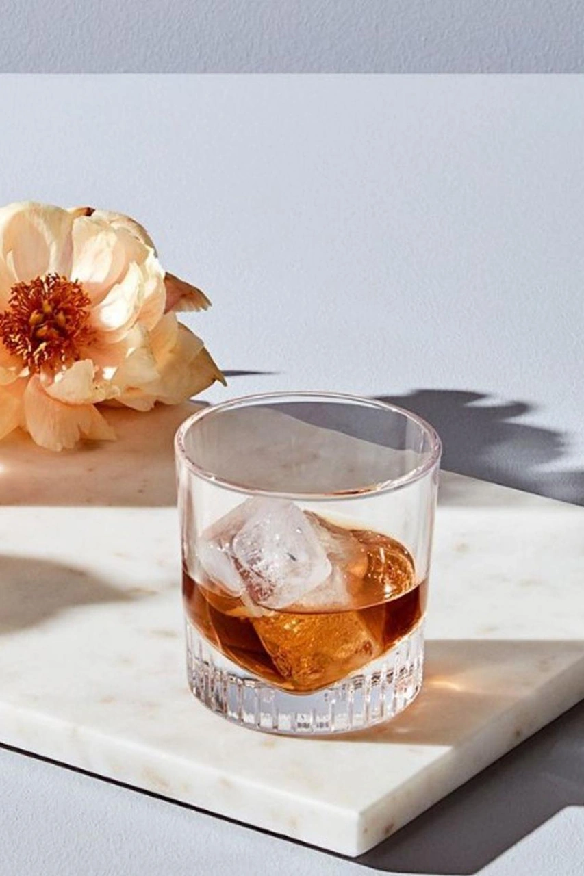 Paşabahçe 68394 Nude Caldera Viski Bardağı 6'lı 325cc Şeffaf