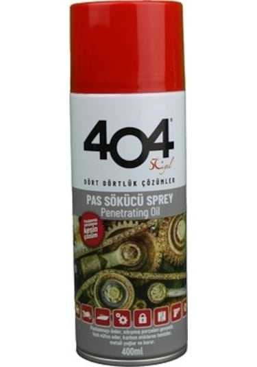 404 Koruyucu Yağlayıcı Sprey 400 Ml 10 Adet