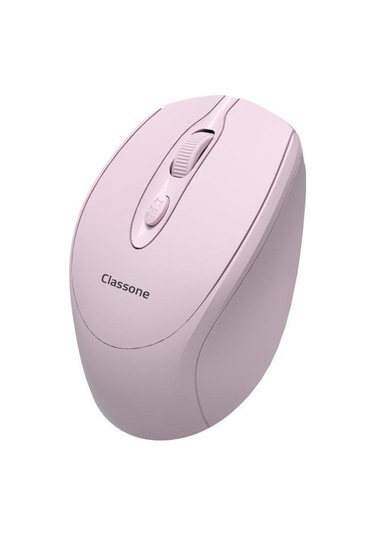 Classone Cbt16 Bluetooth + 2.4 Ghz Şarj Edilebilir Kablosuz Mouse - Pembe Cbt16