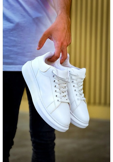 Luis A Costa Lc101 Beyaz Bağcıklı Erkek Ayakkabı Renkli