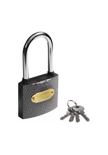 Smartbuy Sürgülü Kilit, Gövde 60 48 Mm, Uzatılmış Kanca D8.5 Mm 221865550