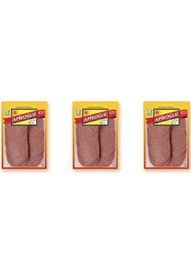 Dilimli Dana Macar Salam 250 Gr. Üçlü Paket Toplam 750 Gr.