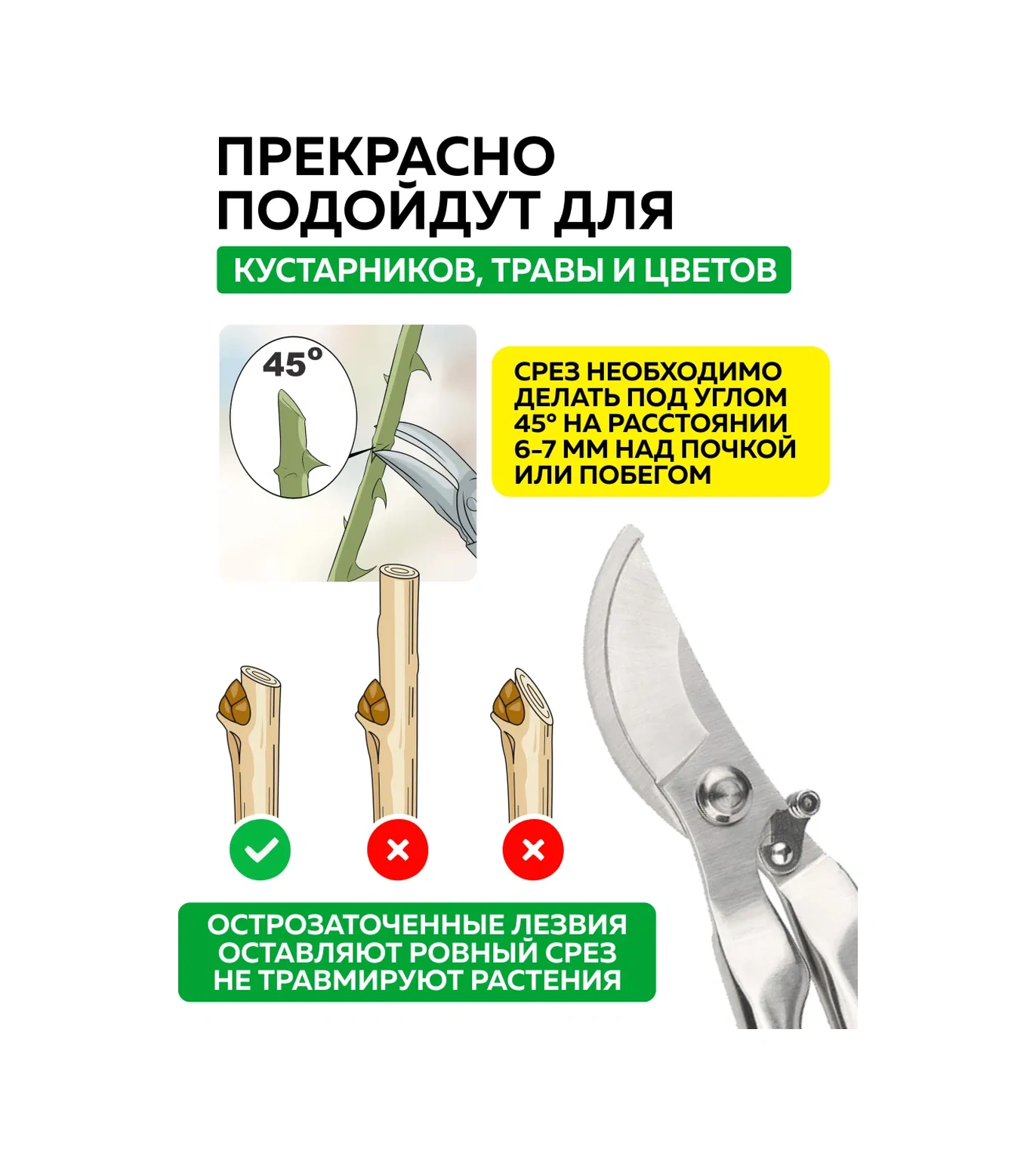 Gebbert Ağaç Ve Çalılar İçin Bahçe El Budama Makası 163764546