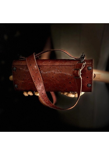 Hakiki Deri, El Yapımı Bayan Çanta, Bayan Cüzdan Larissa V32 Açık Kahverengi