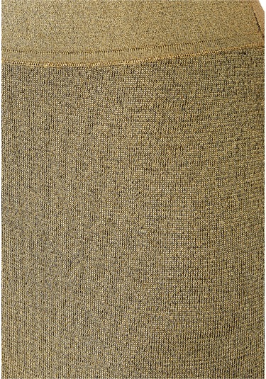 Missoni Şık Fırfırlı Pantolon Altın