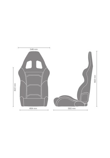 Sparco Torino Sky Spor Otomobil Koltuğu Siyah Universal