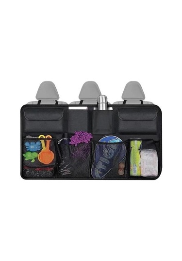 Oto Bagaj Organizer 8 Cepli 85x48cm Cırtlı Siyah