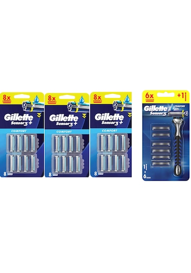 Gillette Sensör3 30 Adet