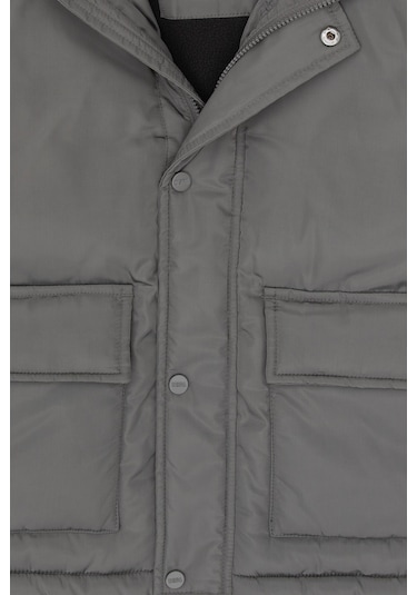 U.s. Polo Assn. Erkek Çocuk Gri Kaban 50312105-vr024 Gri