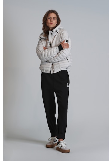 Lufian Kadın Elen Kaz Tüyü Mont 122120029 Ekru Ekru