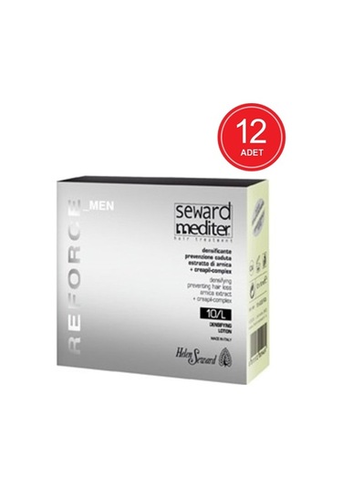 Helen Seward Mediter Reforce Men 10L Saç Dökülmesine Karşı Özel Losyon 12 x 10 ML