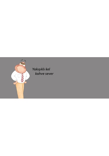 Yakılıklı Kahve Sever Hediye Kupa Love Bug-t Gri