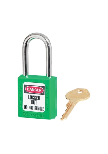 Master Lock Ml410grn Giriş Farklı Asma Kilit, Yeşil, 1/4 X 1-1/2