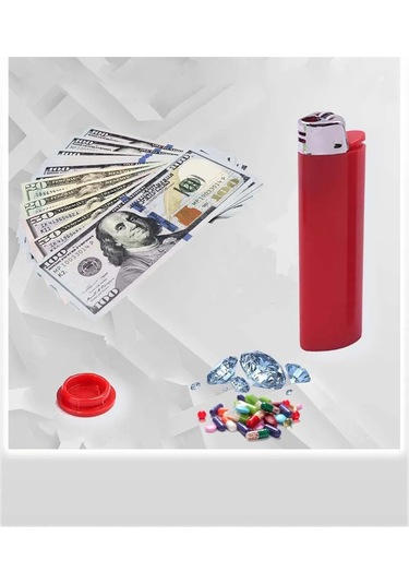 Comfıamo "şarj Cihazı" Saklı Depolama İçin Saklanabilir Eşyalar Ve Değerli Eşyalar İçin 272329694 Kırmızı