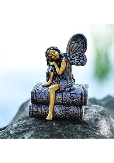 Suntek Melek Kız Heykeli Figürü Masa Orta Parçası Heykel İsteğe Bağlı