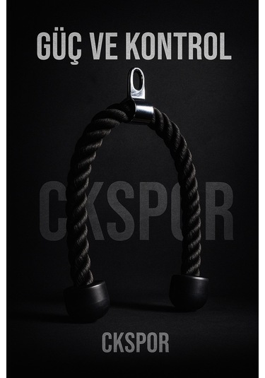 Triceps Ve Bench Halatı Dayanıklı Fitness Ve Ağırlık Antrenman Aparatı Cks-43