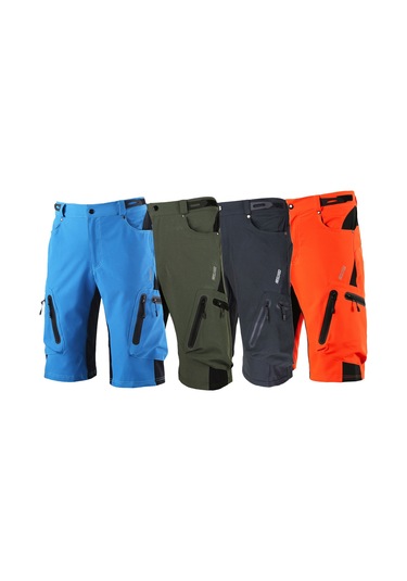 Arsuxeo Baggy Şort Bisiklet Bisiklet Pantolon Nefes Xl Turuncu