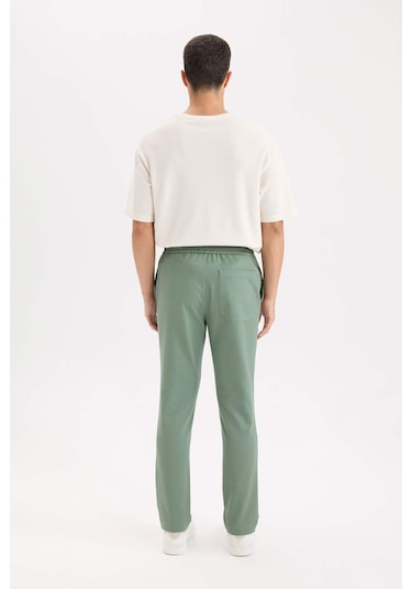 DeFacto Yazlık Jogger Pantolon Beli Bağcıklı Cepli D5966AX25SPGN457