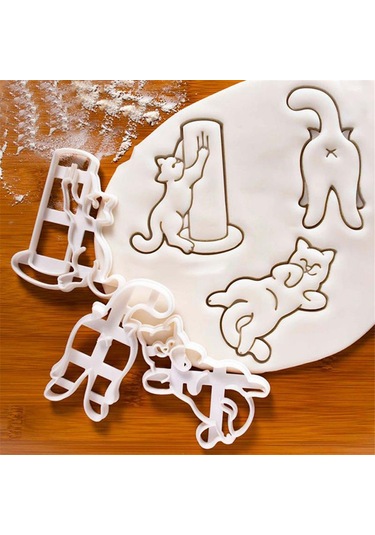 Gildedwill Plastik Kedi Kurabiye Kalıpları Kedi Poposu Şeklinde Kendin Yap Bisküvi Kurabiye Kalıbı Damgalı Pişirme Kapları Kendin Yap Bisküvi El Kalıbı Pişirme Malzemeleri Gildedwill Plastik Kedi Kurabiye Kalıpları Kedi Poposu Şeklinde Kendin Yap Bisküvi Kurabiye Kalıbı Damgalı Pişirme Kapları Kendin Yap Bisküvi El Kalıbı Pişirme Malzemeleri