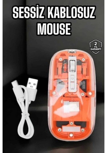 Kablosuz Mouse Fare 5.0 Bluetooth Bağlantılı Usb Girişli Najmaddin 99667866
