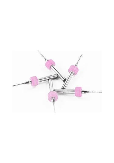 Koodmax 10 Adet 3D Yazıcı Micro CNC Matkap Ucu Çelik Set Karbür 0.3 MM Nozzle Temizleme İğnesi Kutulu