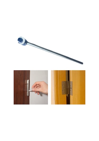 Suntek Kapı Menteşe Ayar Aleti Aşınmaya Tek-kafa-19mm