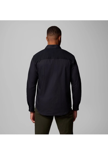 Columbia Am1594 Landroamer Twill Erkek Uzun Kollu Gömlek 2120581010 Siyah