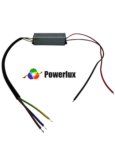 Powerlux Djt-f2436b Led Sürücü Ip67 Power Led Driver Gri