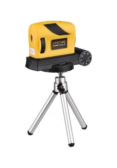 Qingmipy Yüksek Hassasiyetli Çift Balonlu Taşınabilir Lazer Hizalayıcı - 5m Mesafe