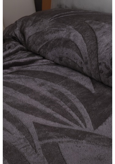 Lenta Çift Kişilik Battaniye 200 220 Antrasit Antrasit