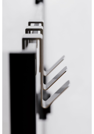 Zift Unique Paslanmaz Çelik İnoks Havlu Askısı,duşakabin Cam Askılık,banyo Duşakabin Askı 3 Adet Diğer