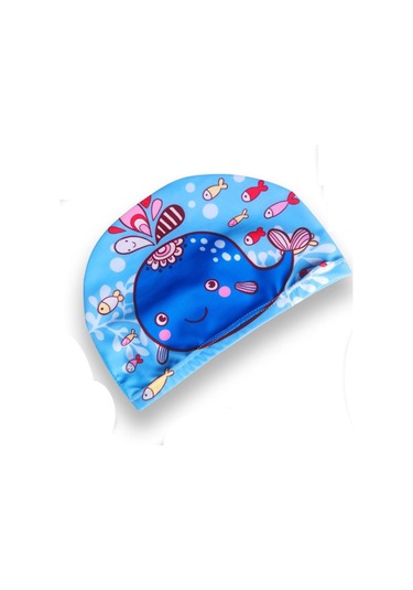 2-5years Erkek Ve Kız Yüzme Boneleri Çocuk Erkek Çocuklar Yürümeye Başlayan Plaj Yüzme Şapkaları Karikatür Yüzme Havuzu Şapkaları 6 Çok Renkli