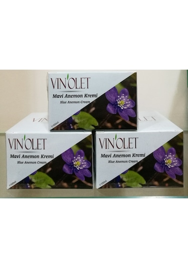 Vinolet Mavi Anemon Kremi 3 x 100 ML