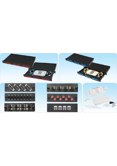 Hcs Pfo-10001-1U Fiber Boş 1U Modüler Patch Panel