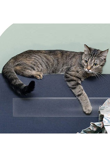 Geekyou Kedi Tırmalama Engelleme Bandı - Mermer Desenli Pvc Koltuk Koruyucu, 4 İnç Genişlik, 10 Metre Uzunluk, Kolay Uygulama Ve Çıkarma