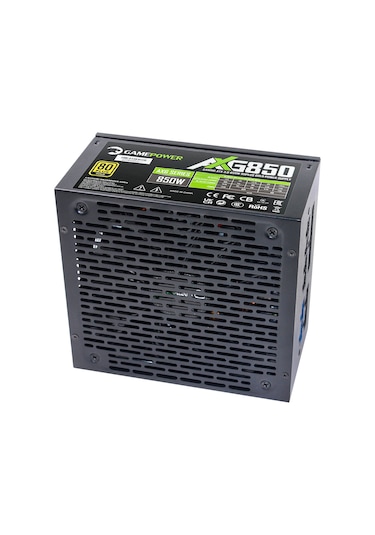 Gamepower Axg-850 14cm 80+ Gold Atx3.0 Pcı-e5.0 850w Power Supply