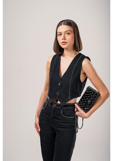 Ççs Kadın 17772 Omuz Askılı El Çantası Siyah